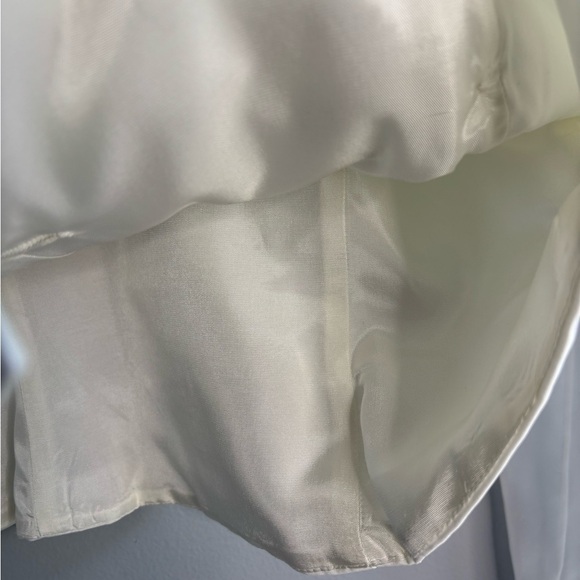 J. R. NITES BY CALIENDO VINTAGE 80’s SATIN & SHEER CROP BLAZER - Picture 4 of 7